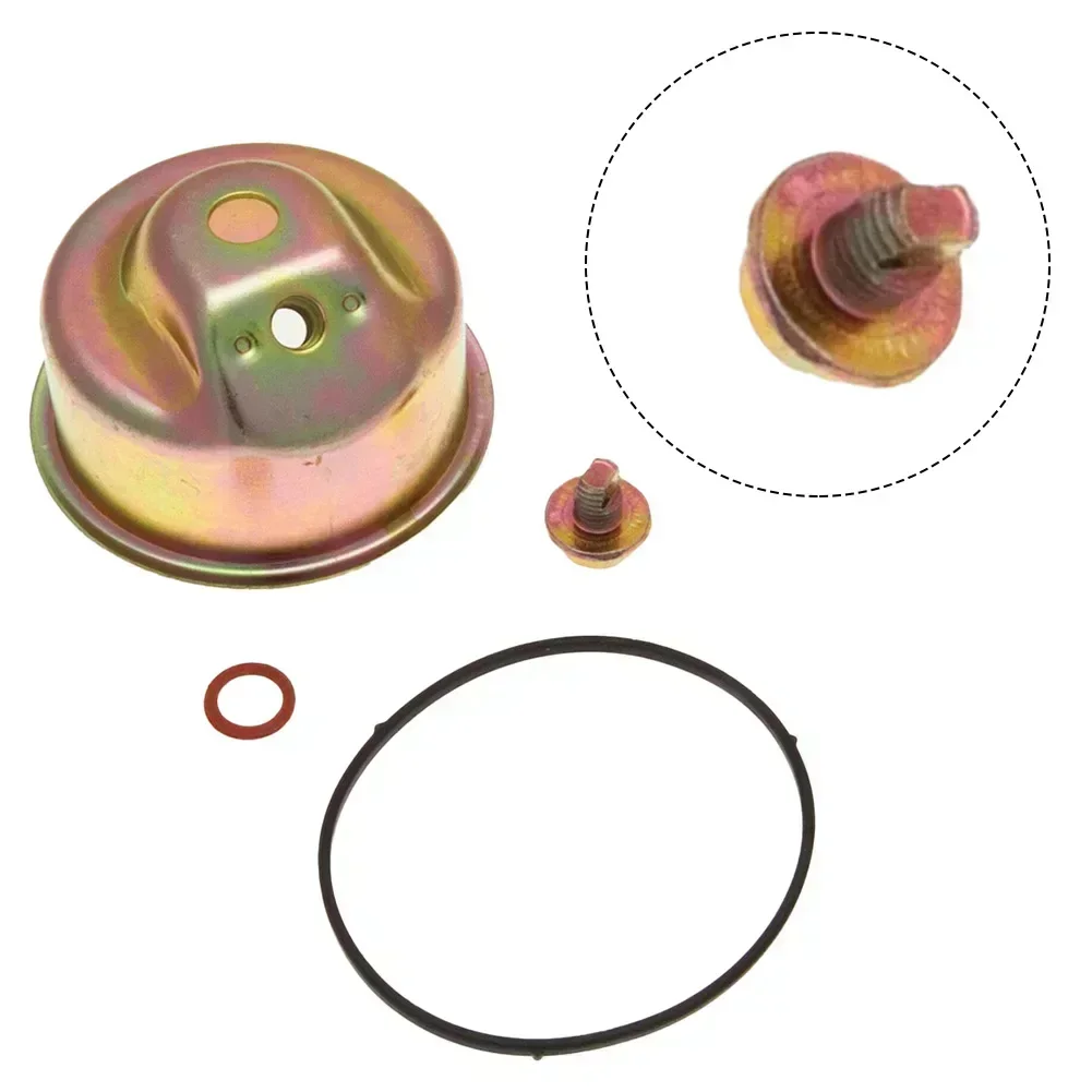 1set Carburettor Float Bowl Screw Washer Gasket Replacement For HONDA/GX140 GX160 GX200 GXV120 GXV140 GXV160