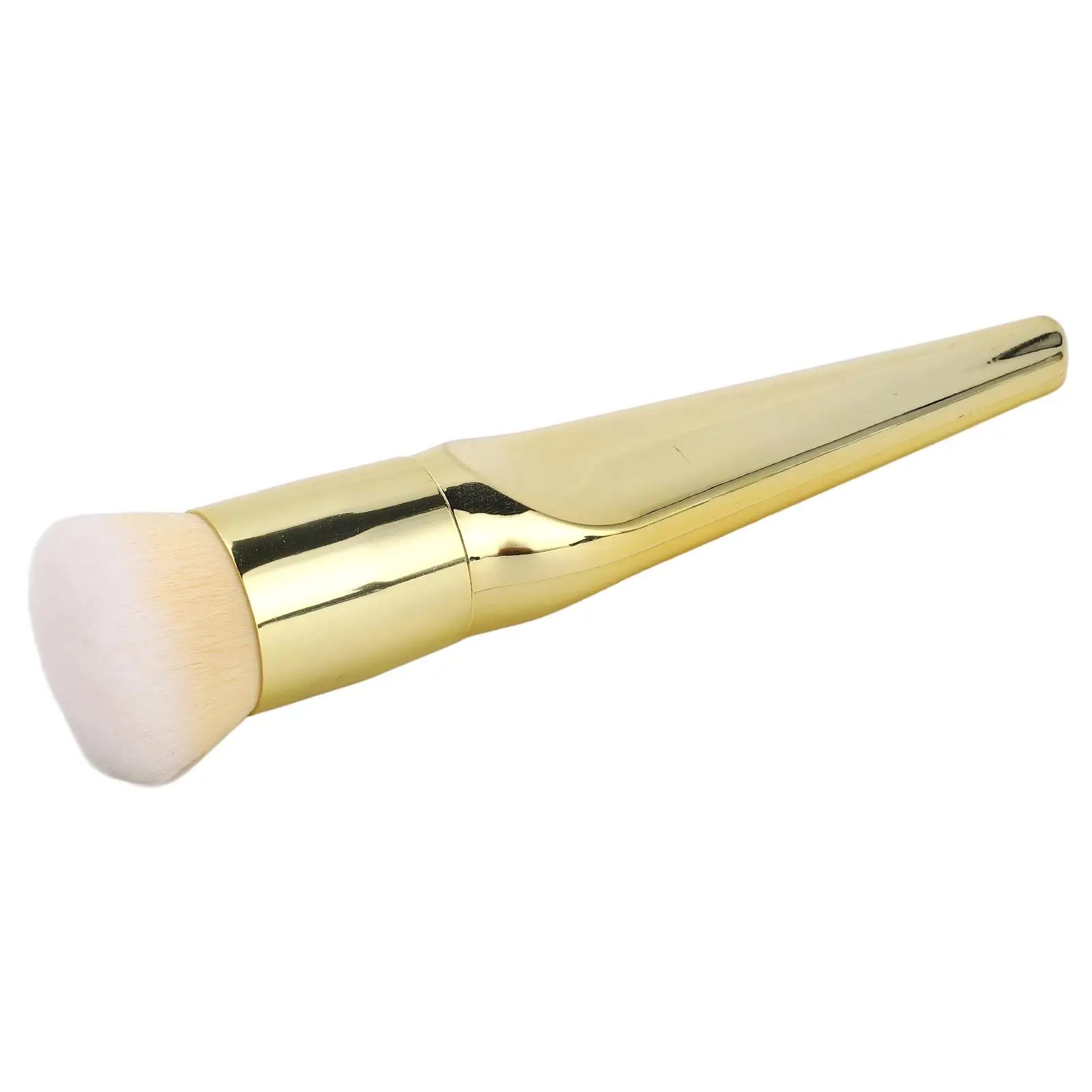 Performance Gold Metal Stable Shading Powder Brush - Soft and Comfortable Makeup Brush