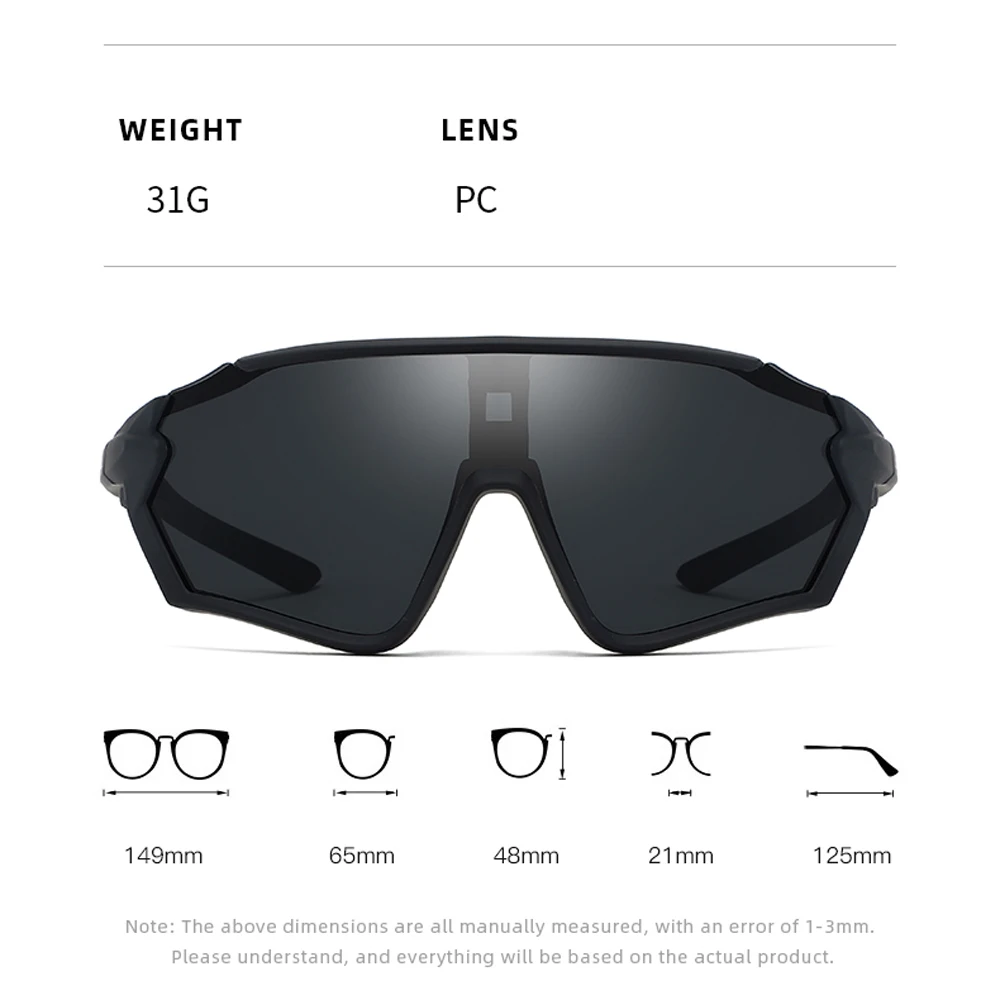 OMEKOL BRAND UV Protection Cycling Glasses Men Women Bike Bicycle Sun Glasses Goggles Outdoor Hiking Sunglasses Sport Eyewear