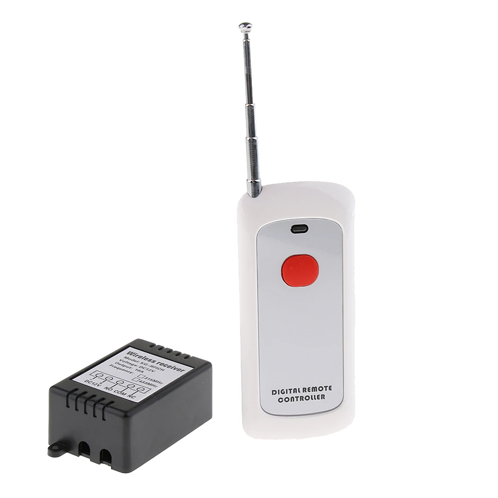 Wireless Remote Control Switch Digital Coded RF433 Receiver for Smart Lamp Motor Door Light System