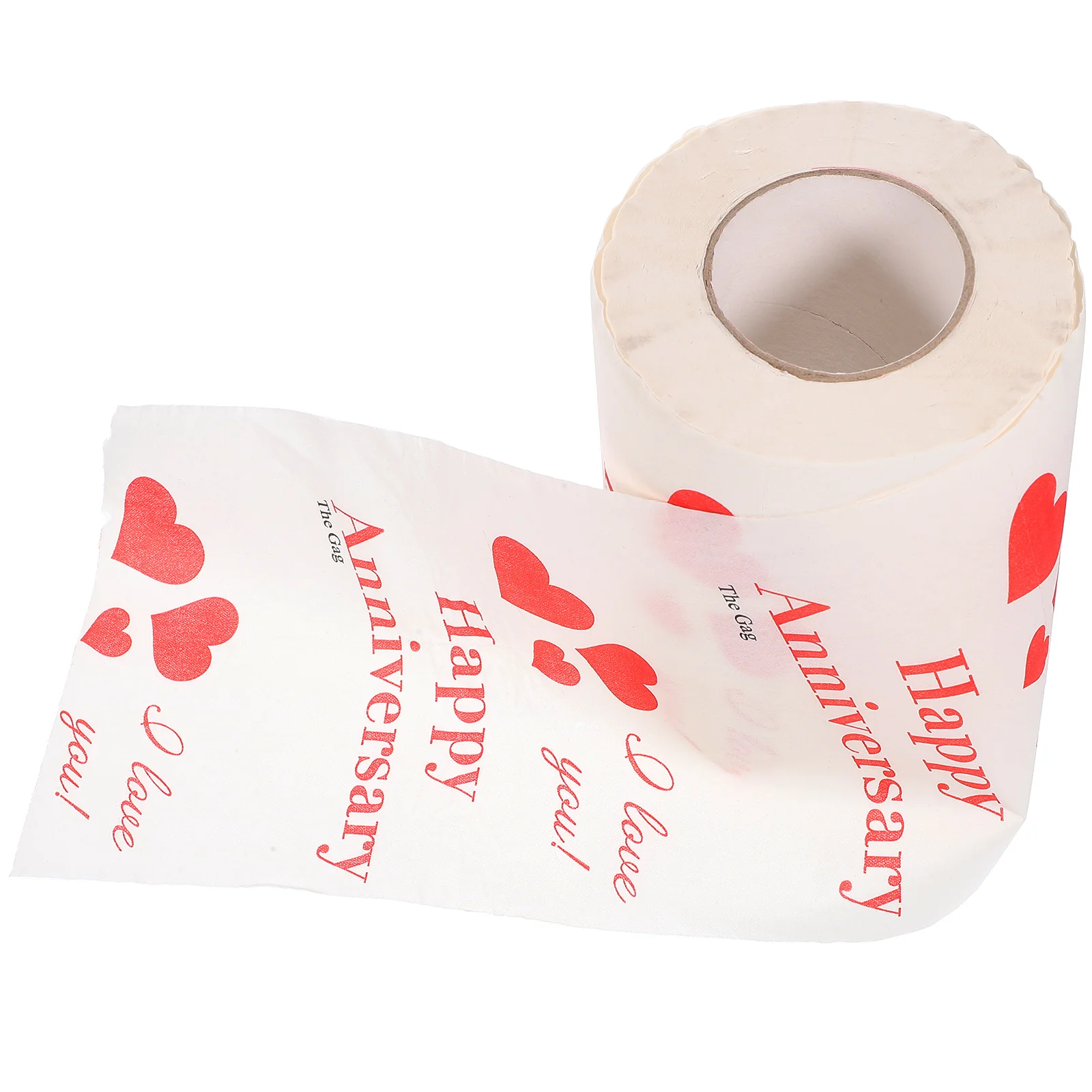 

Printed Love Toilet Paper Heart Valentine's Day Tissues Soft Virgin Wood Pulp Bathroom Accessory Decoration