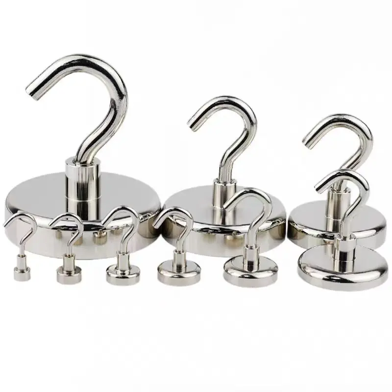 

Hooks for Hanging String Lights,Cruise Cabin Ship Essentials Magnetic Hook Silver Heavy Duty Strong Magnets for Beach Vacation