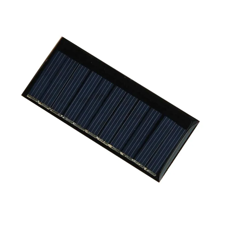 Мини 0,33 Вт 5,5 В эпоксидная солнечная батарея поликристаллический солнечный фотоэлектрический модуль DIY солнечный светодиодный светильник игрушки 75*35 мм