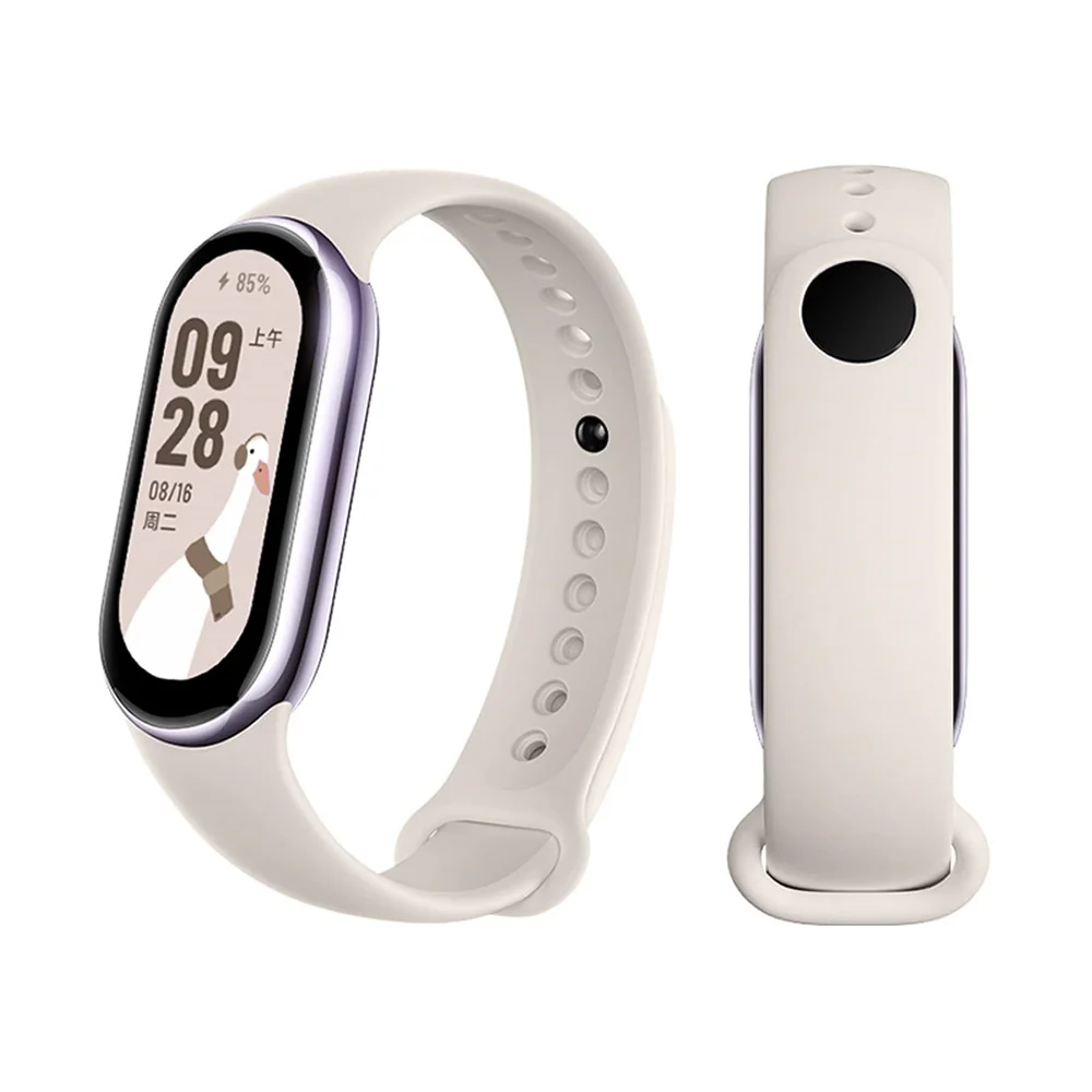 Correia Esportiva para Xiaomi Mi Band 8-8, Substituição de Cinto NFC, Pulseira de Silicone, Pulseiras Inteligentes, Acessórios Impermeáveis