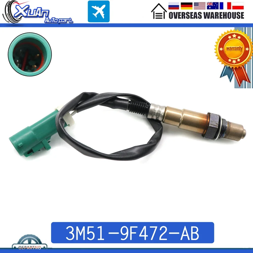 3M51-9F472-AB Lambda O2 Oxygen Sensor Air Fuel Ratio Sensor For Ford C-Max Fiesta V Focus Volvo C30 S40 V50 3M51-9F472-AC