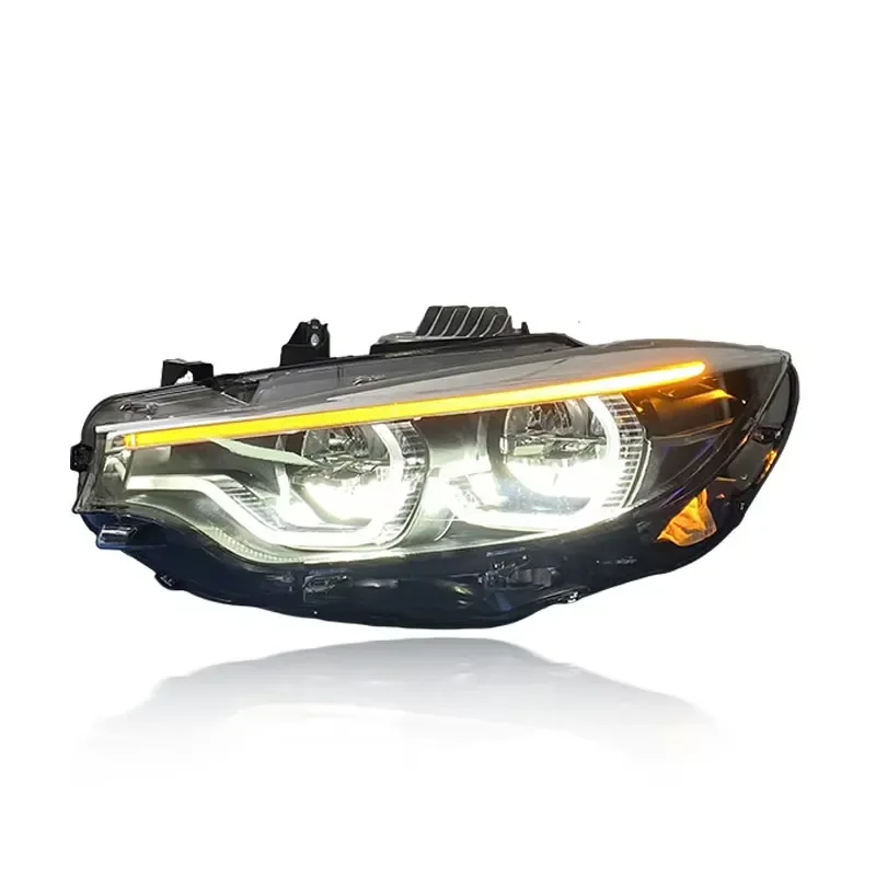 12V 6000K LED Headlight Assembly Direct Plug And Play Replacement For F30 F31