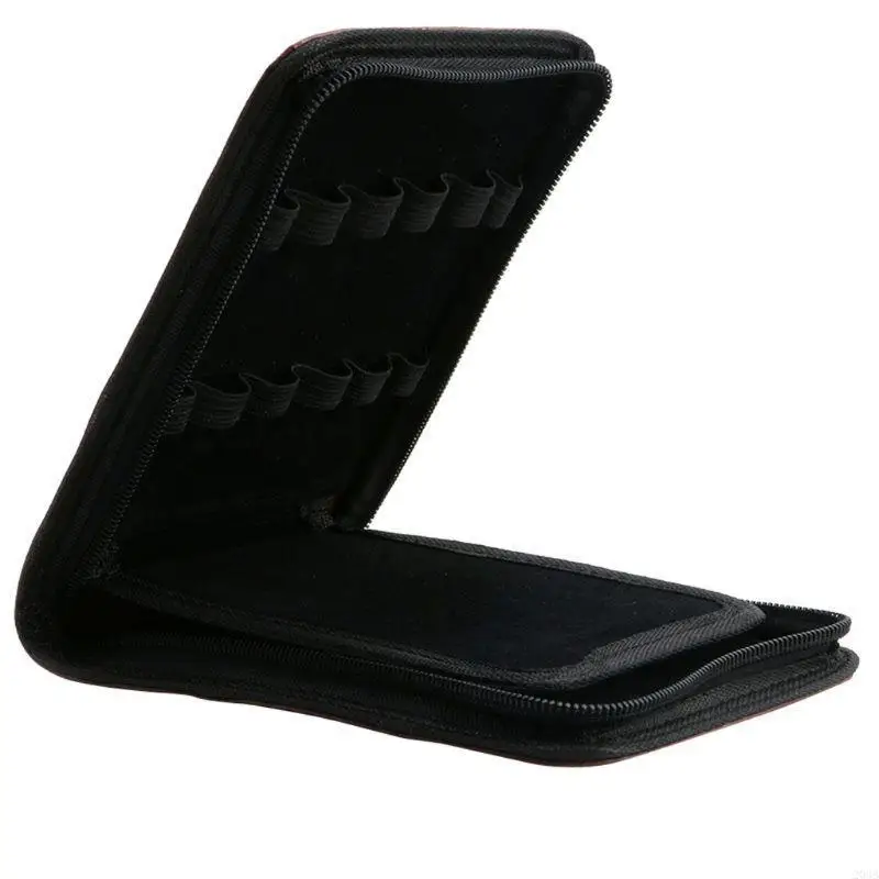 203b 12 حفرة نافورة القلم/القلم القلم السحاب من الجلد لحامل الحالات الجديدة