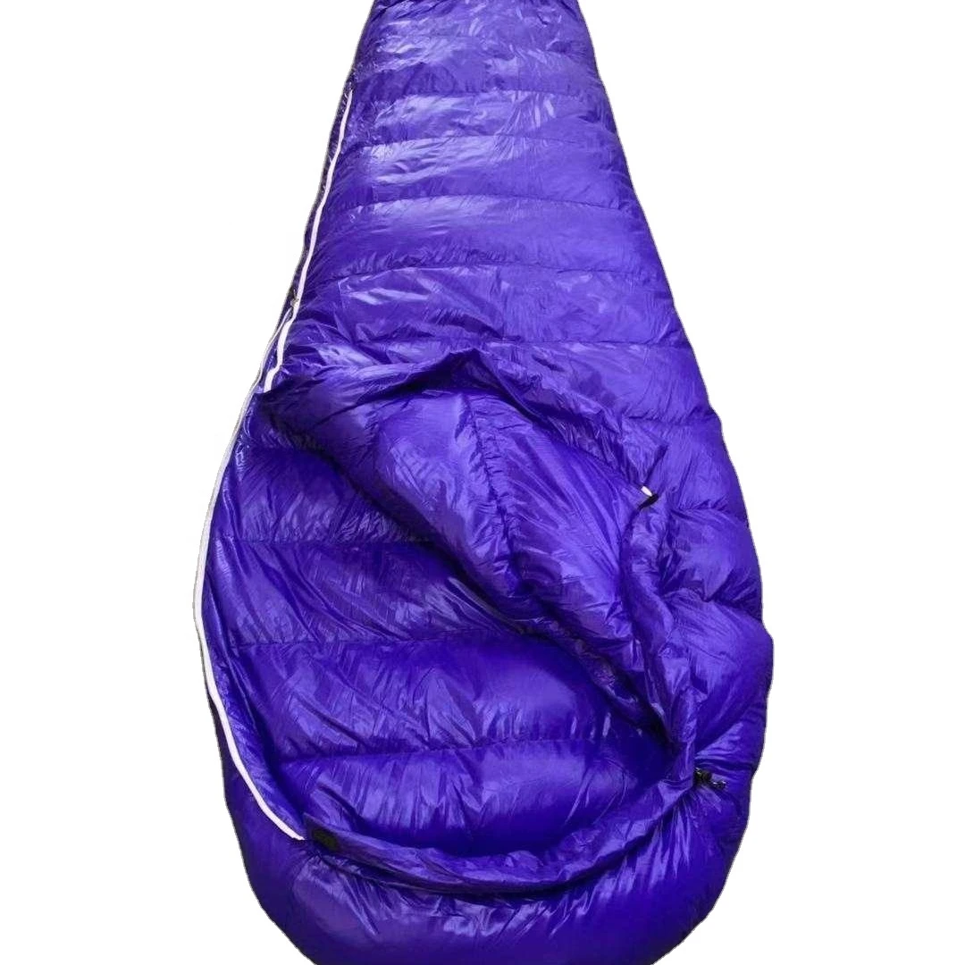 

duck down Camping Sleeping Bag light easy to carry with a Compression Bag