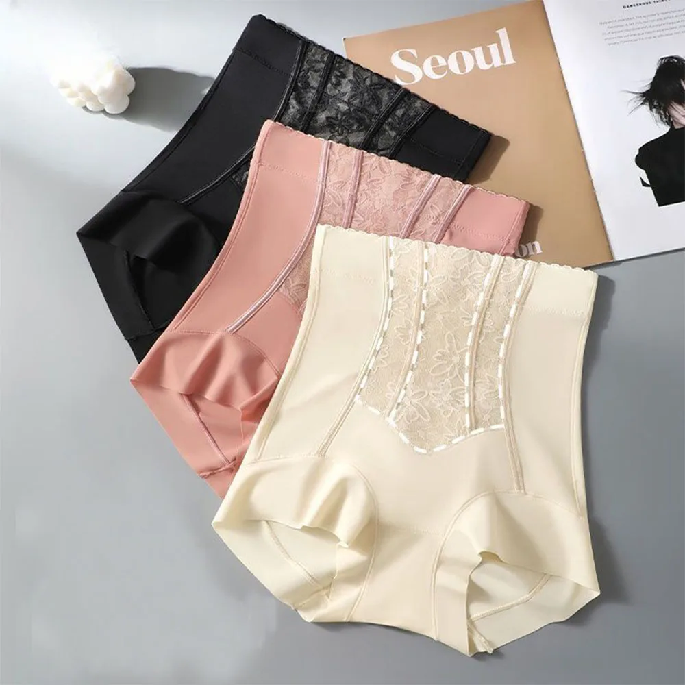 Body Shaper Underwear Women Light Tummy Control High Waist Shapewear Panties