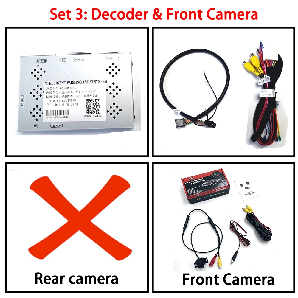 Variant: Decoder and Front