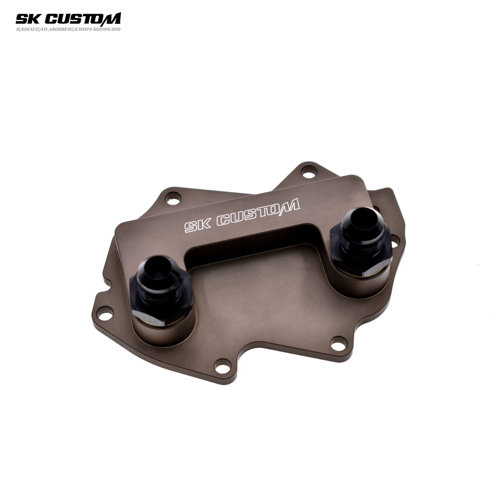 Para mini 1.5t 2.0t jcw b38 b48 kit refrigerador de óleo do motor f54 facelift/f55/f56/f57/f60 clubman countryman cooper s um/oem 11428649177