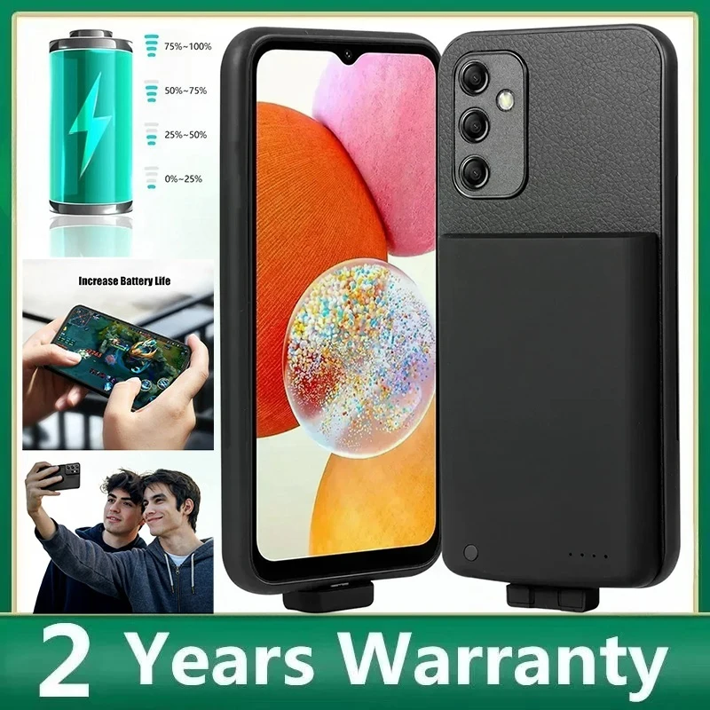

Чехол-аккумулятор 5000 мАч для Samsung Galaxy A14 5G, S9 Plus, S20 FE, A52, A31, A51, Power Bank, чехол для телефона Samsung A14