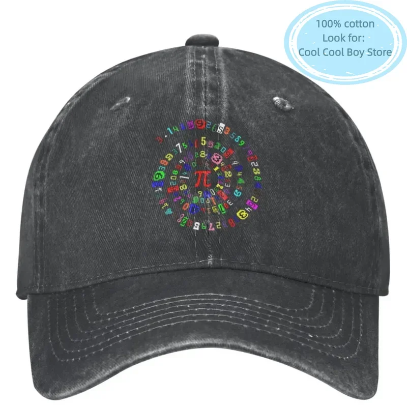 Pi Day 2023 celebration baseball cap colorful hunting camping dropshipping hats unisex-teens Y2K cool baseball cap