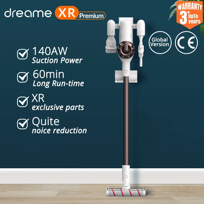 

Original Dreame XR Premium Handheld Wireless Vacuum Cleaner Portable Cordless 22Kpa All In One Dust Collector Floor Carpet