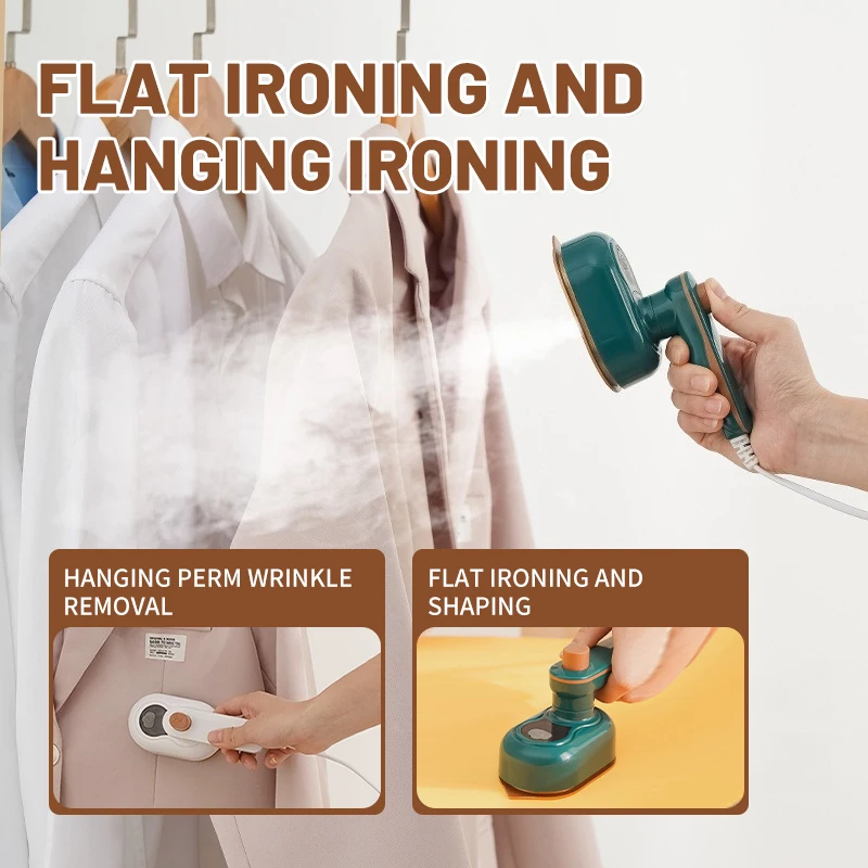 Mini hanging ironing machine Household steam iron Clothing store ironing machine hand-held convenient ironing machine