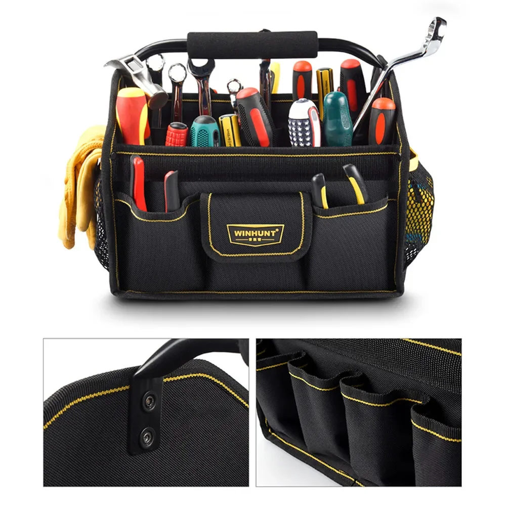 Multifunction Kit Screwdriver Corner Suitcase Toolbox Chair Electrician Work Tool Bag Accessories Cleaning Brush Truck