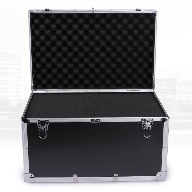 Large Hard Aluminum Flight Transporting Cases for Equipment Packaging Box, Wholesale Custom