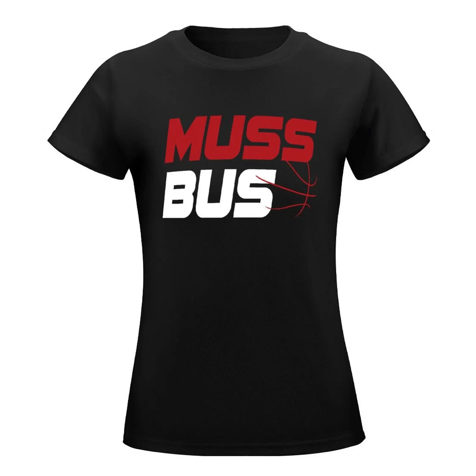 All Aboard The Muss Bus T-Shirt summer tops cute tops tops oversized cropped t shirts for Women