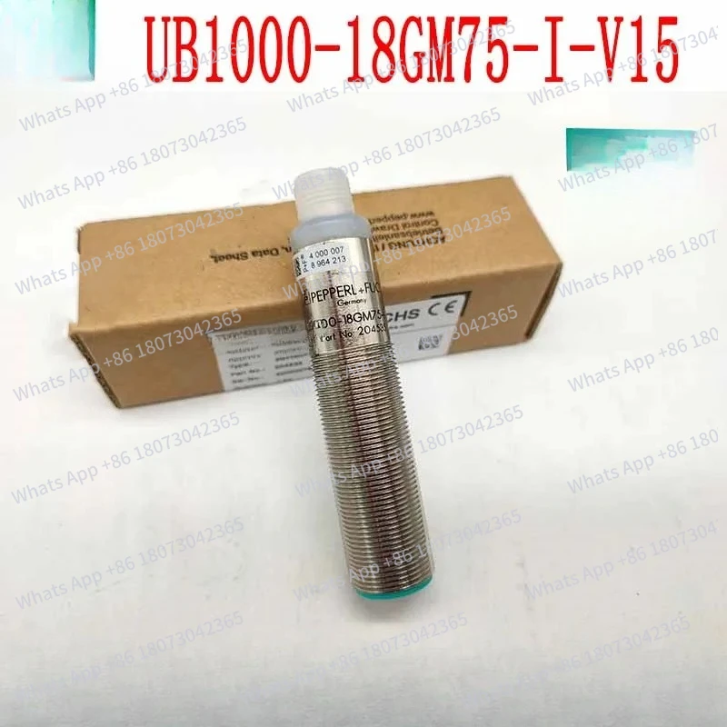 

1PCS UB1000-18GM75-I-V15 204535 Brand New Original Genuine Ultrasonic Sensor