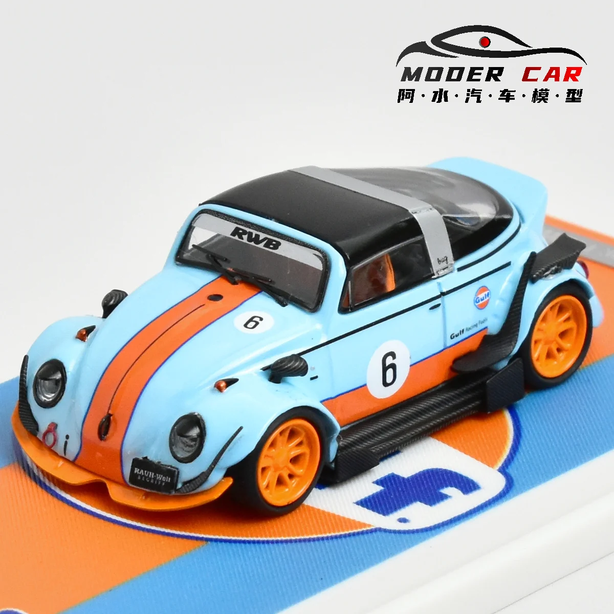 Time Micro TM 1:64 RWB ADVAN Diecast Model Car