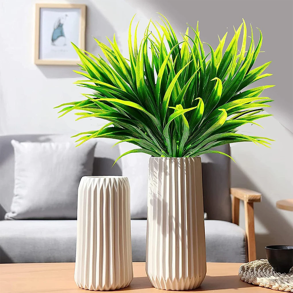 6 шт./набор, пластиковые растения для украшения дома