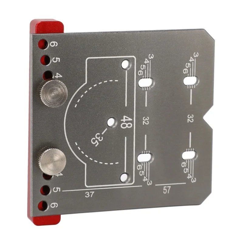 

Приспособление для сверления отверстий под петли из алюминиевого сплава, направляющая для монтажа дверных петель шкафов, локатор для сверления отверстий в дереве S