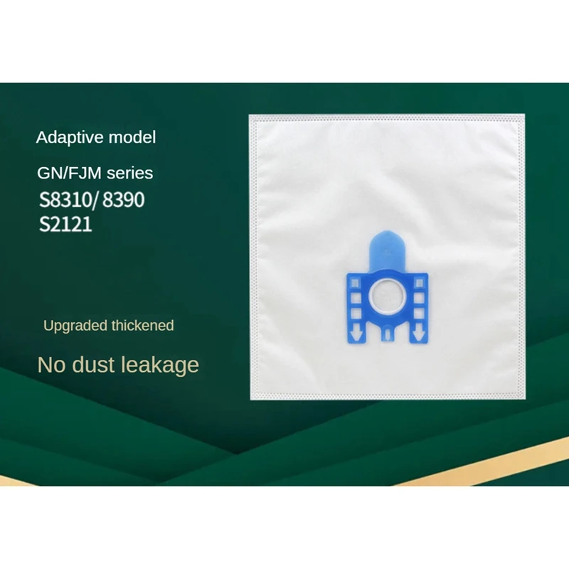 مجموعة من 16 كيس غبار بديل للمكانس الكهربائية من سلسلة Miele GN/FJM S83310 8390 S2121 S2110 S421I S456I