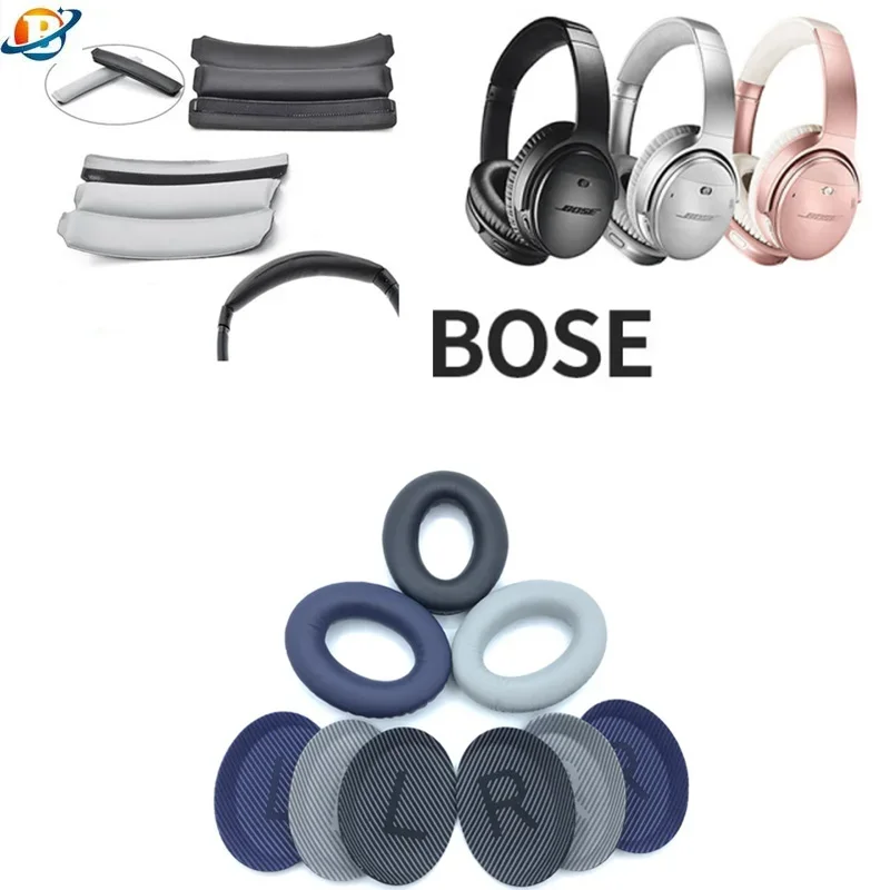 Replacement Ear Pads foam earpads For BOSE QC35 for QuietComfort 35 & 35 ii  headphones Repair parts head beam cushion