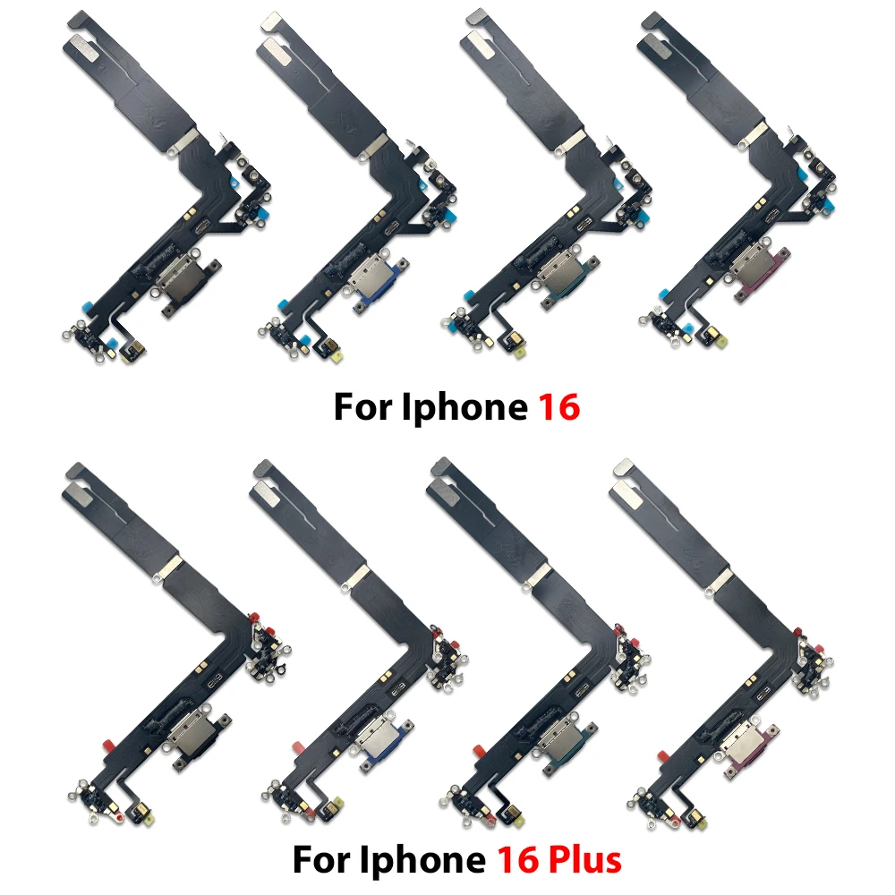 

Проверенный и испытанный кабель Micro USB для зарядки, разъема док-станции и микрофона для iPhone 16, 16 Plus, 16 Pro Max