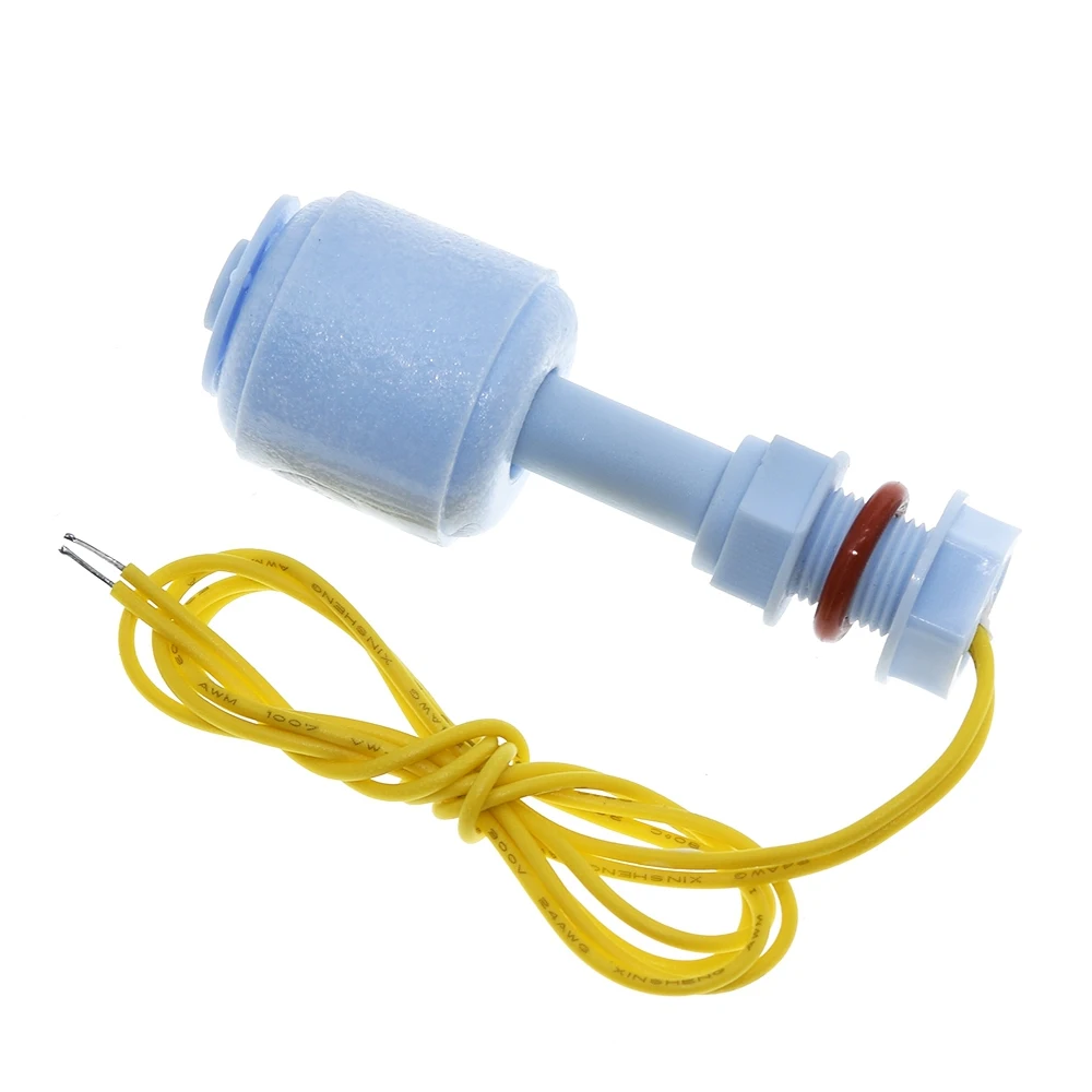 1/2/5pcs 52mm PP Liquid Water Level Sensor Horizontal Float Switch Down