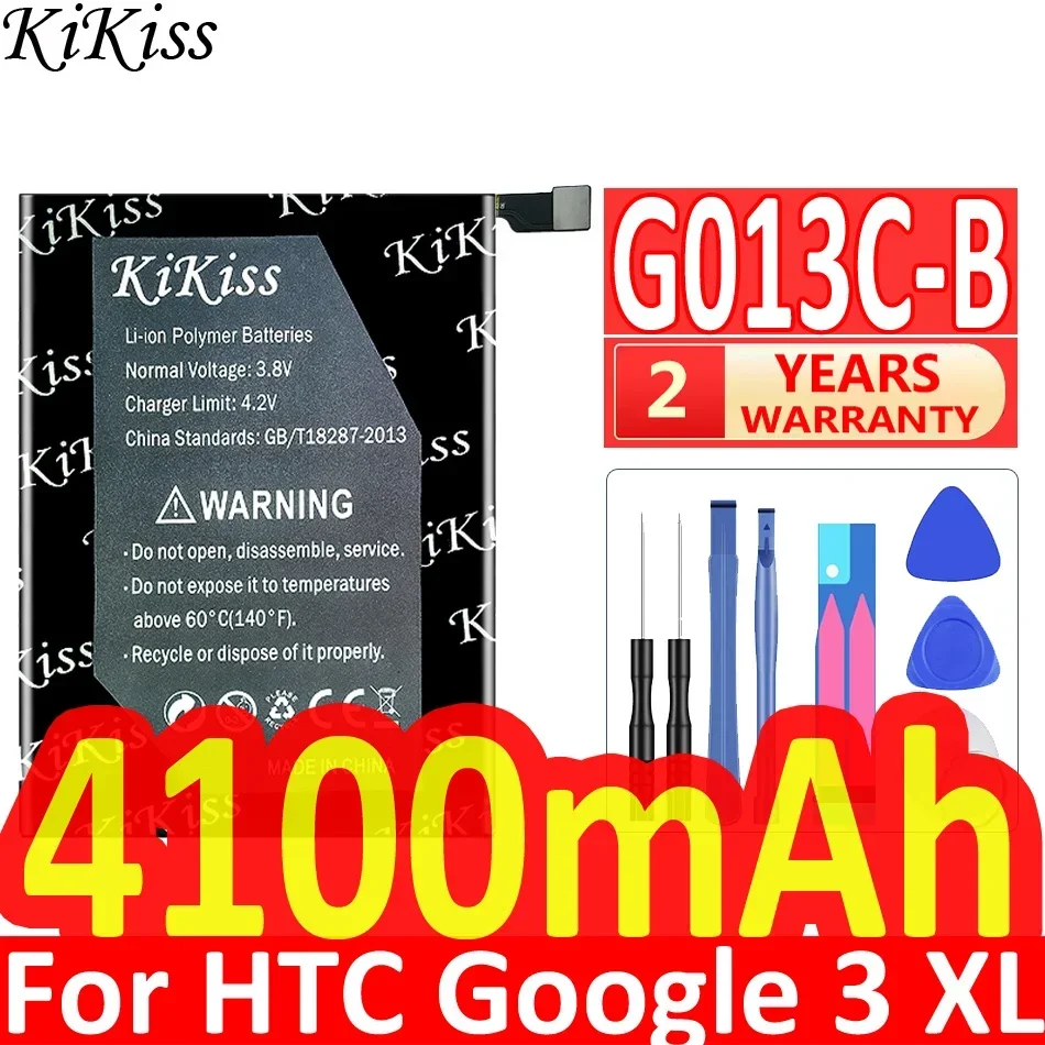 

Аккумулятор KiKiss G013C-B Go13C-B C1 G013CB для HTC Google Pixel 3 XL 3XL Pixel 3XL 4100 мАч