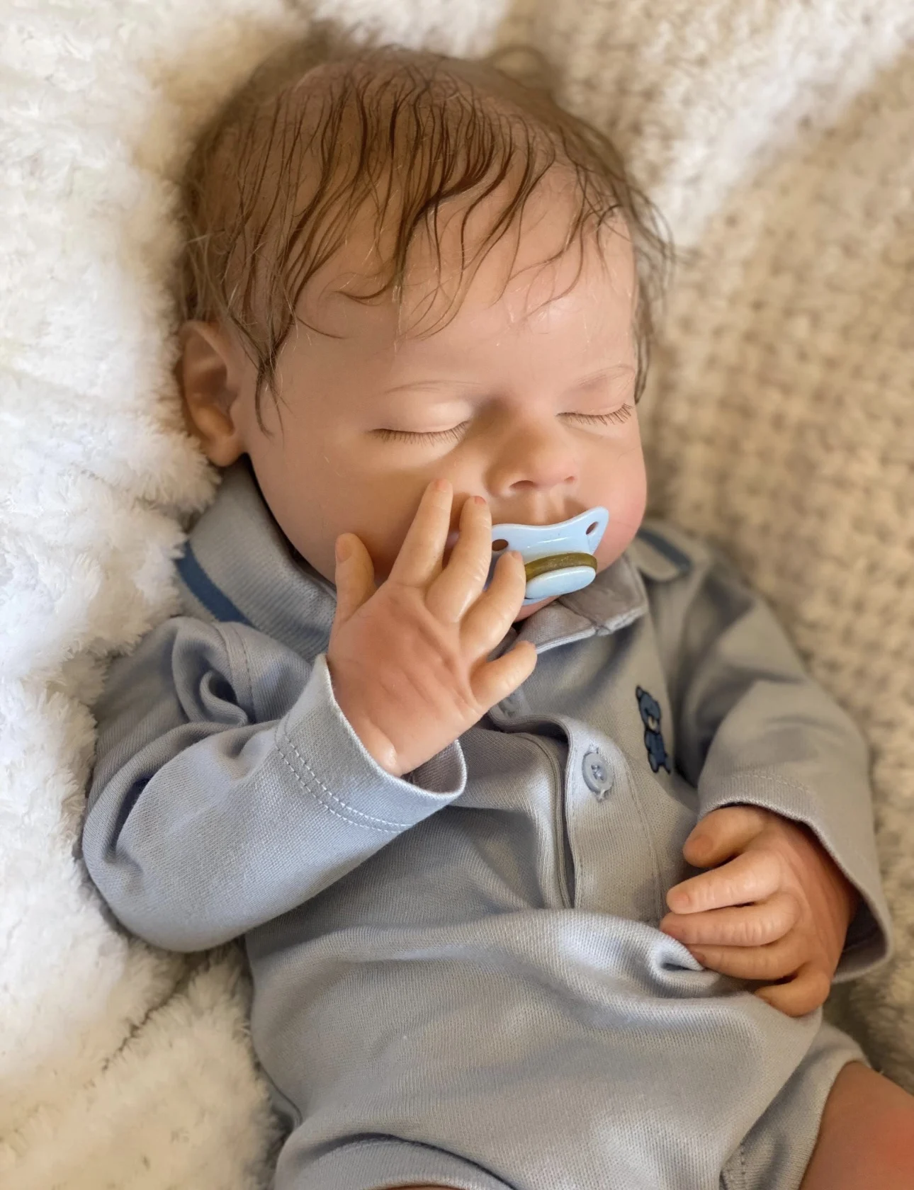 20Inch Can Open Mouth Whole Body Silicone Bebe Reborn Girl&Boy With Rooted Hair Handmade Silicone Soft Lifelike De Silicona Doll