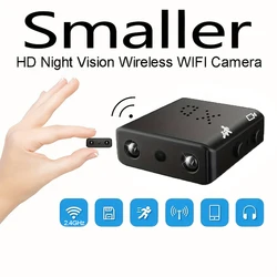 Full HD 1080p Mini Secret Camera XD WiFi Night Vision Camera IR Home Security Camera HD Video Recorder Waterproof