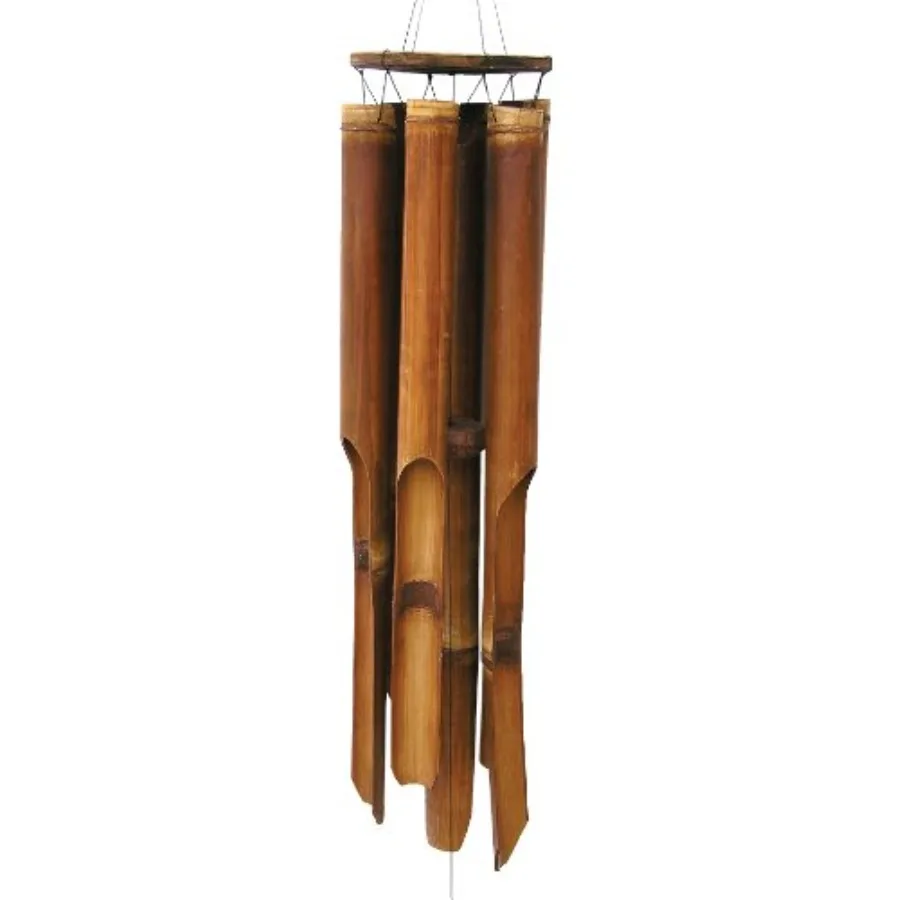 

Gifts Bamboo Wind Chime #139 Giant Bamboo Wind Chime Wood Outdoor Home Décor for Decks Garden Porch Longest Tube Approximately