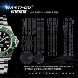 For Rolex film 126610 third generation Water Ghost submarine series watch 41MM dial watch protective film