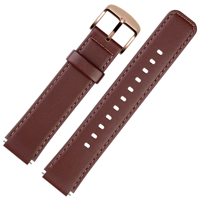 8888Suitable for B5 B6 Bracelet Genuine Leather Strap Huawei Huawei B6/B5 Smart Bracelet Replace Wristband Caramel Mocha