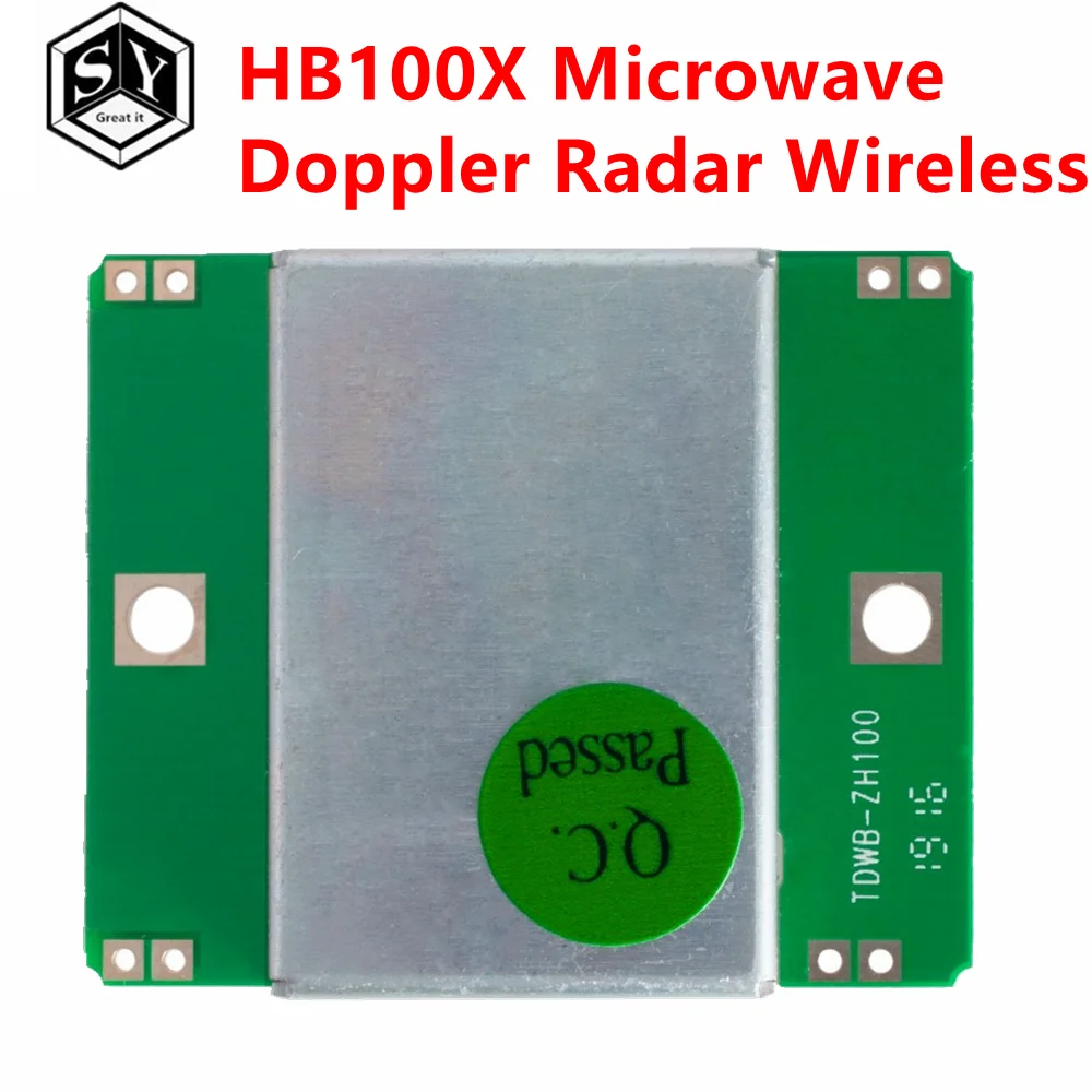 HB100X  Microwave Doppler Radar Wireless Module Motion Sensor HB100, Microwave Motion Sensor, Motion Detector