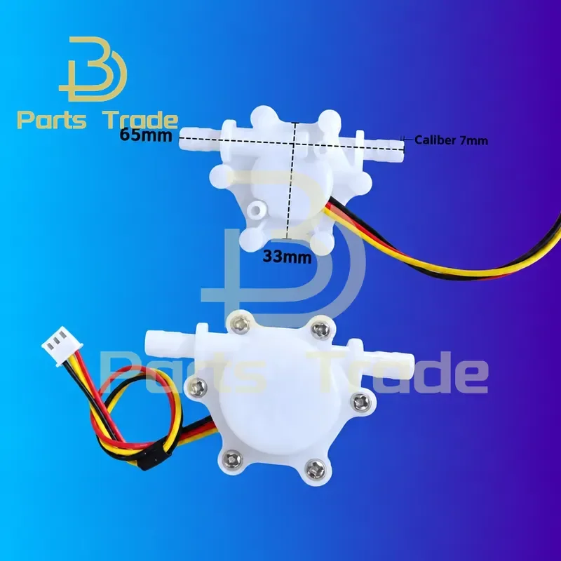 for 7mm Coffee Machine Water Dispenser Purifier Flow Meter Hall Sensor Hose 2103