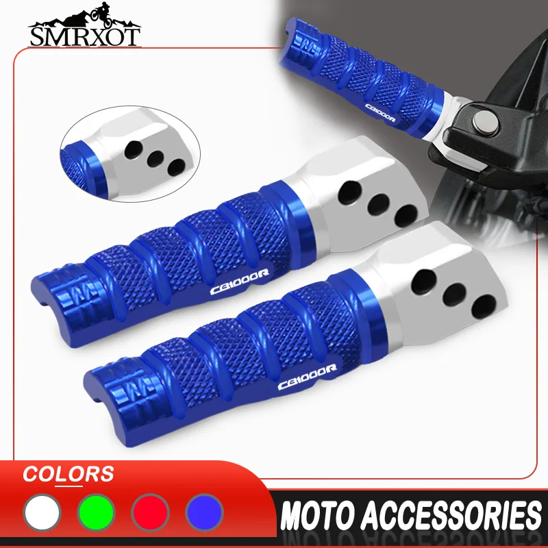 

For CB1000R/ABS 2008-2024 CB1100 2014-2019 Motorcycle Anti-slip Foot Pegs Footrest Rear Passenger FootPegs Pedals cb1000r