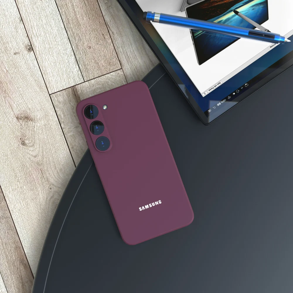 حافظة لهاتف سامسونج جالاكسي S25 FE من السيليكون السائل الناعم S25 S24 S23 S22 S21 Plus Ultra A56 A55 A54 A17 غطاء خلفي للهاتف مقاوم للصدمات