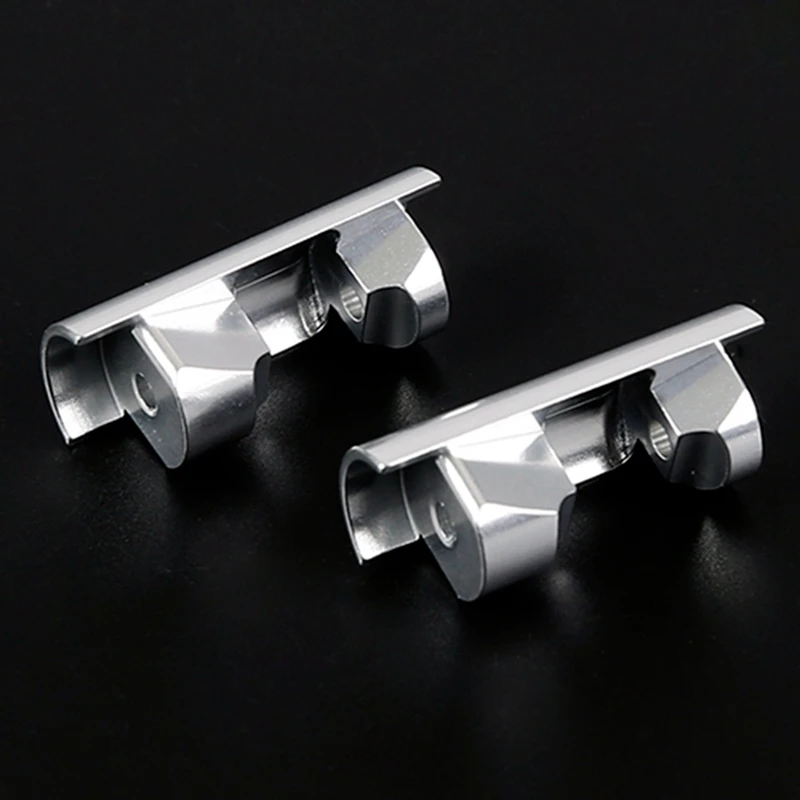 Cnc metall 6mm/8mm absorbieren stoß untere schutzhülle für 1/5 hpi rovan km baja 5b 5t 5b 5sc rc autos pielzeug teile