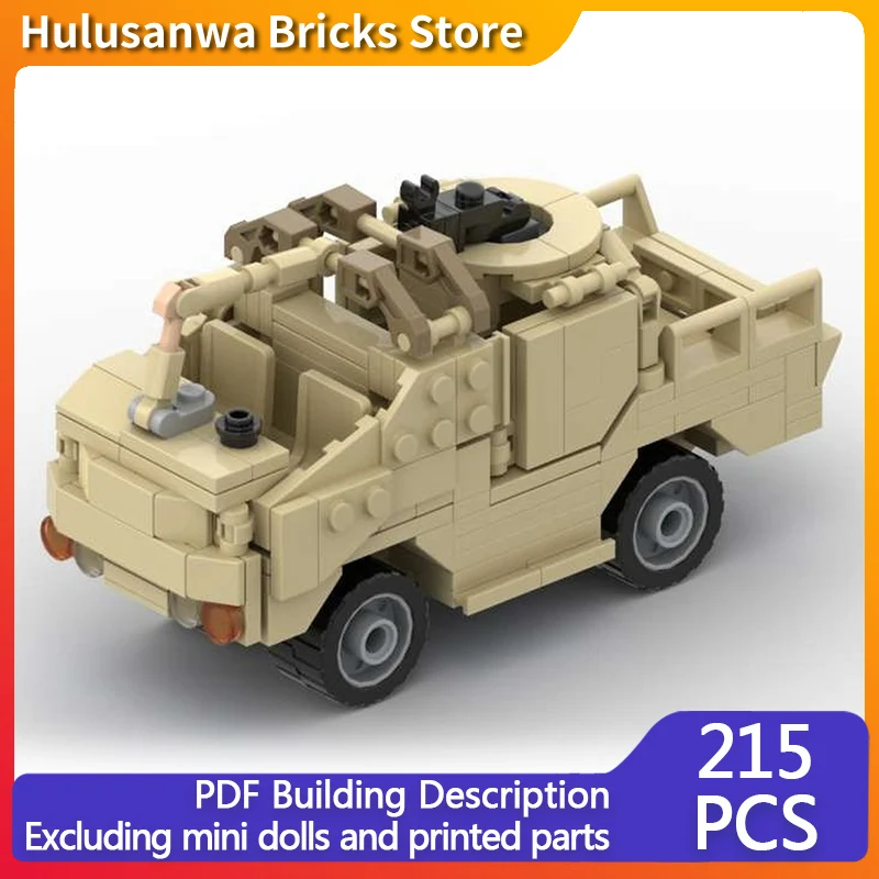 

Модель бронеавтомобиля Jackal 2, MOC, строительные кирпичи, военное оборудование, модульные технологии, подарки, праздник, сборка, детские игрушки, костюм