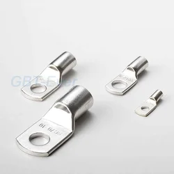 1~50Pcs SC Type Wire Nose Terminal Crimp Terminal Electric Cable Connector Copper SC6 SC10 SC16 SC25 SC35 SC50 SC70 SC95 6-95mm²