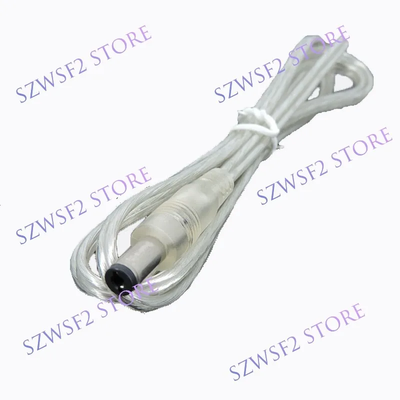 1m DC male connector round hole 5A current extension cable LED strip light strip connection cable DC transparent power cable C1
