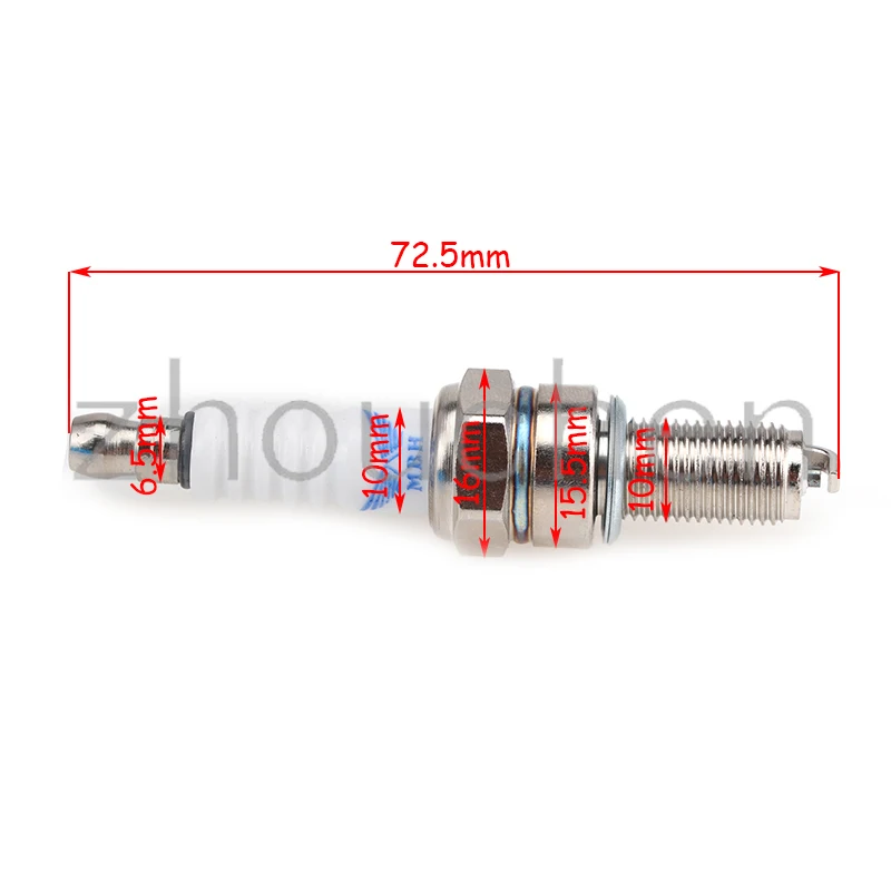 4pcs/lot Motorcycle Spark Plug B7TC for CR7E CR7EIX CPR7EA-9 CPR8EA-9 CPR8EAIX-9 96067 CR8E CR8EIX IU24 IU22 UR4DC UR6DE PRG6HCC