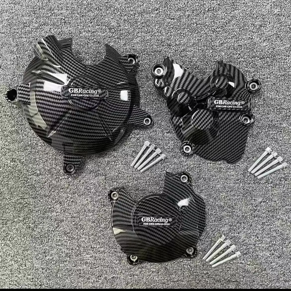 

NINJA ZX-6R Engine Cover Set For KAWASAKI ZX6R 636 Engine Guard Protection Covers 2007-2013-2014 2020 2021 2022 2023 2024 2025