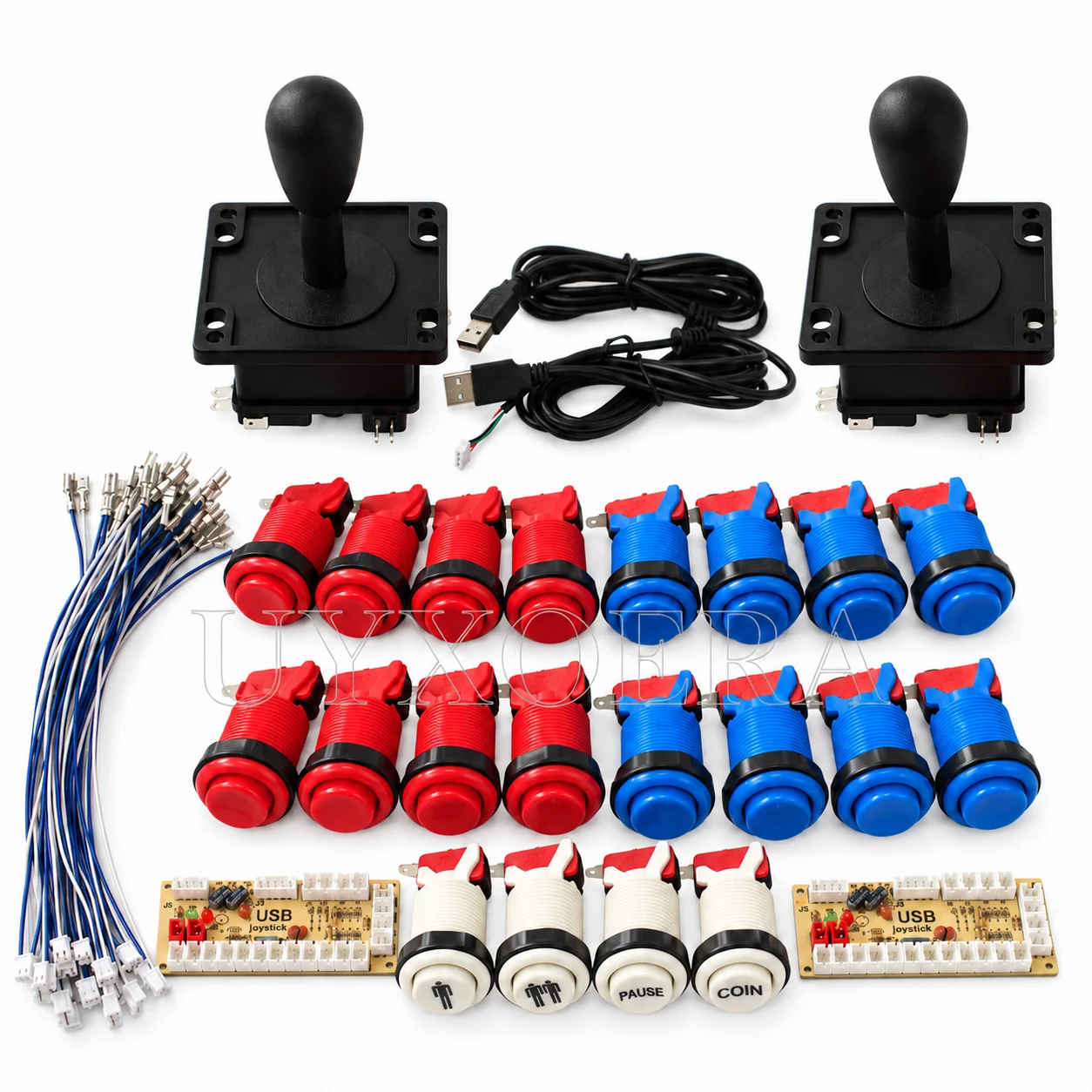 Arcade Cabinet Diy Kit 2 Player - Zestaw DIY do samodzielnego montażu gry