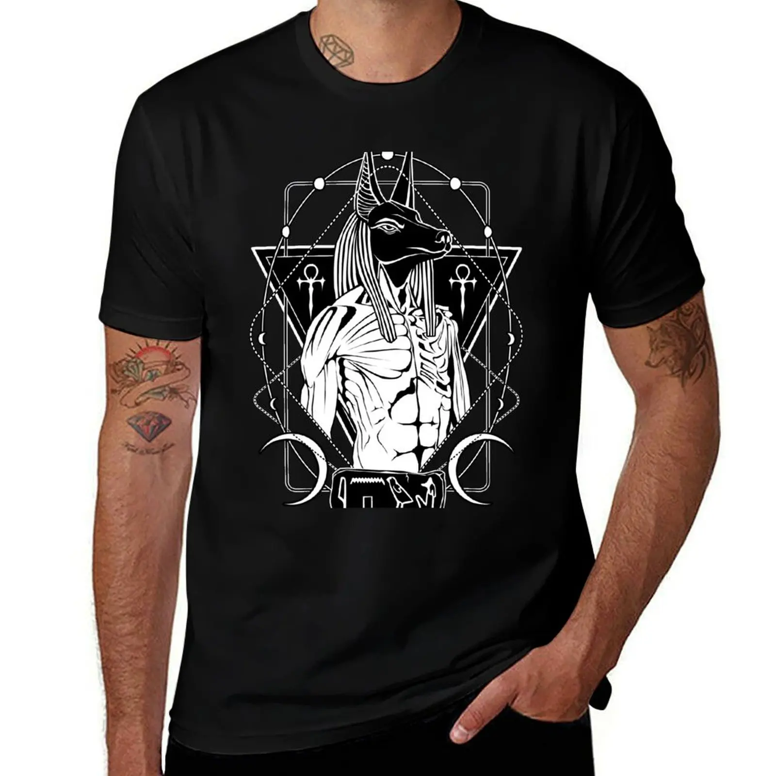 

ANUBIS - God of afterlife and mummification T-Shirt t shirt man plain t shirt man designer T-Shirt