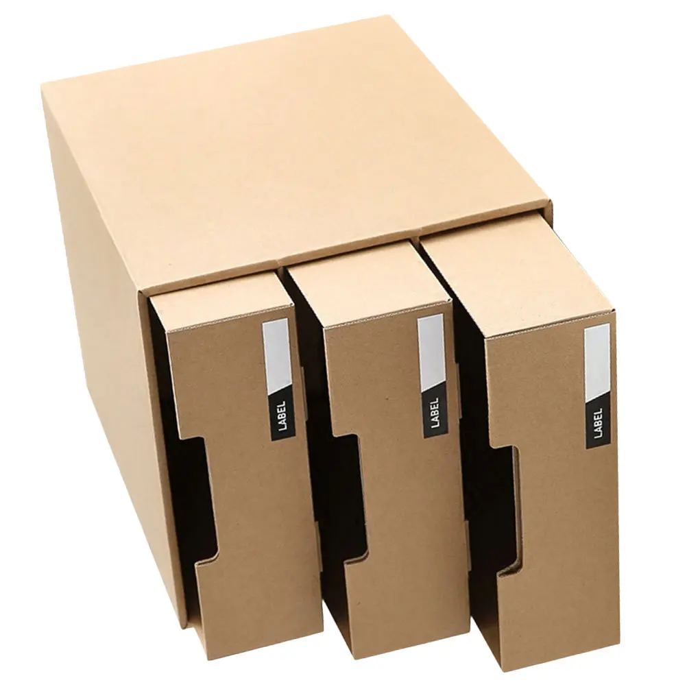 

Drawer Box Slide File Storage Holder, Paper Desktop Organizer With Multiple Drawers, Office Desk Stationery Storage Case,