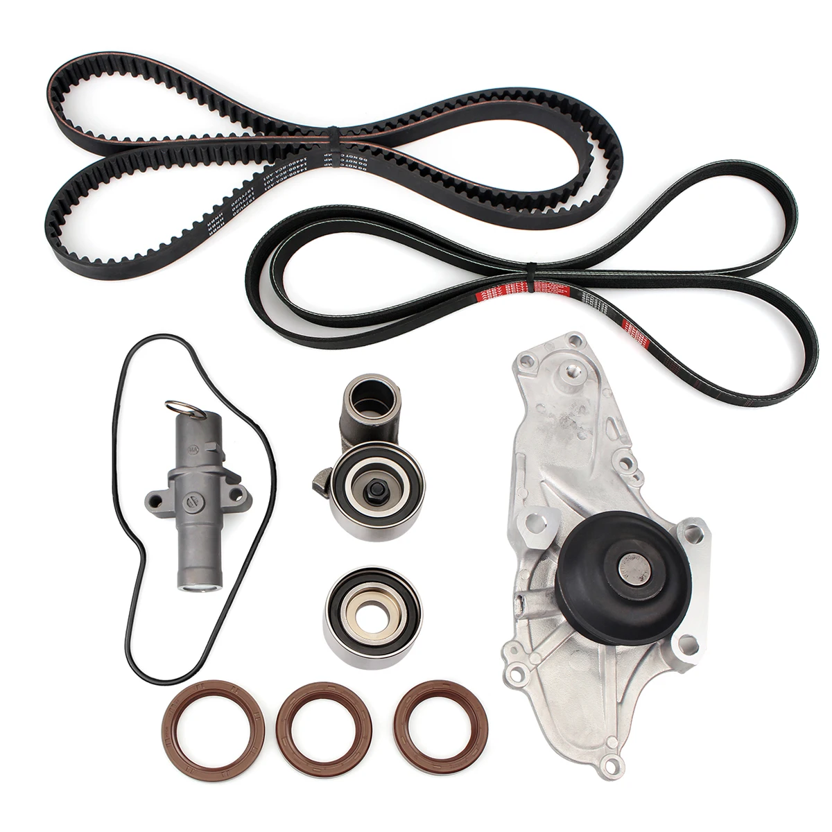 

Timing Belt Kit Tensioner Water Pump for Acura hon da Timing Belt Auto Tensioner 3.0L TCKWP329